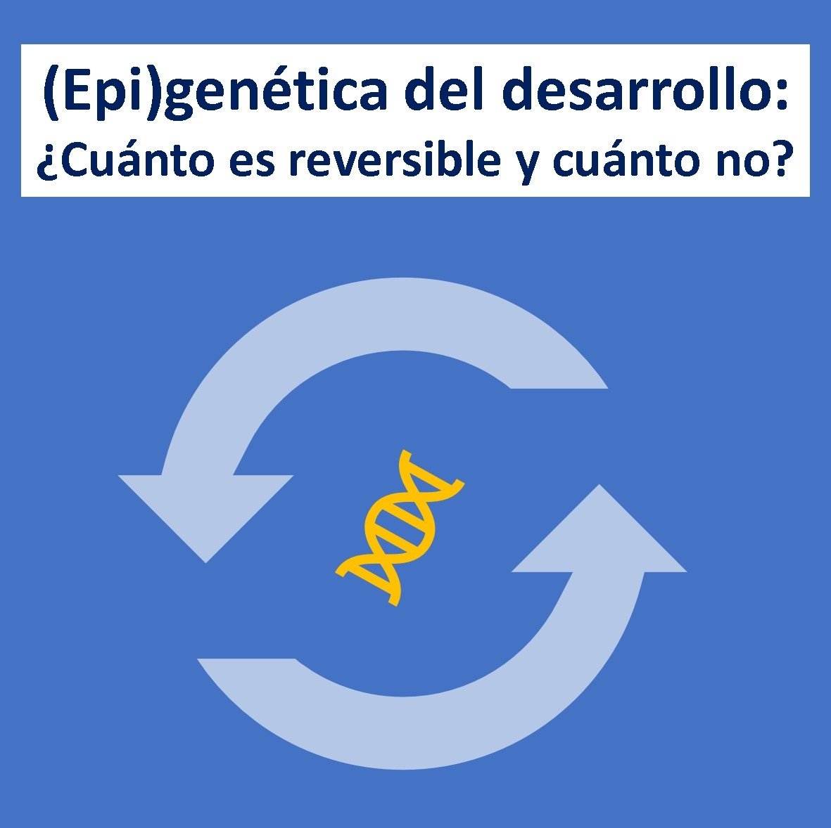 EpigenƩtica y reversibilidad